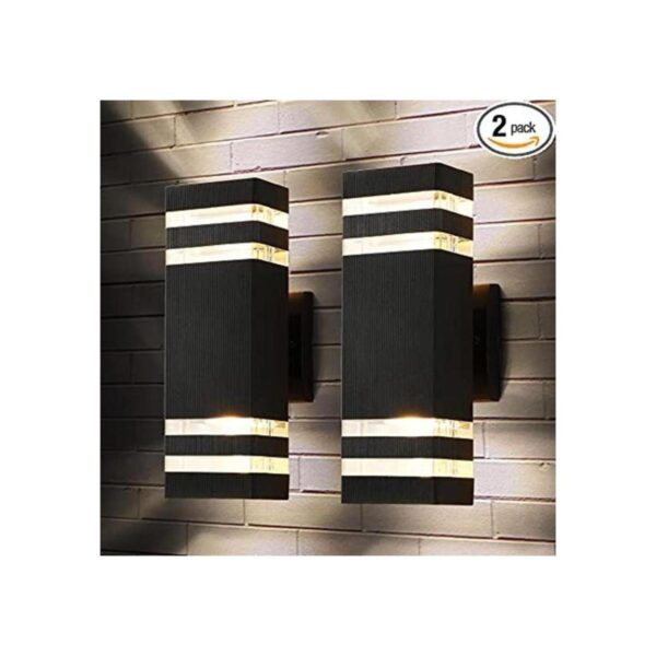 Tewei Paquete de 2 luces LED cuadradas arriba y abajo para_1