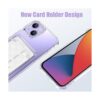 MZELQ Funda de silicona para iPhone 14 funda de_2