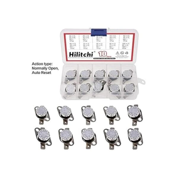 Hilitchi KSD301 Interruptor de control térmico de_4