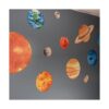 Calcomanías de pared con sistema solar para niños_3