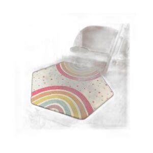 STARUIA Alfombra de arco iris para dormitorio de bebés 55