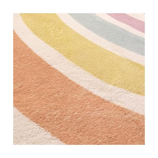 STARUIA Alfombra de arco iris para dormitorio de bebés 55