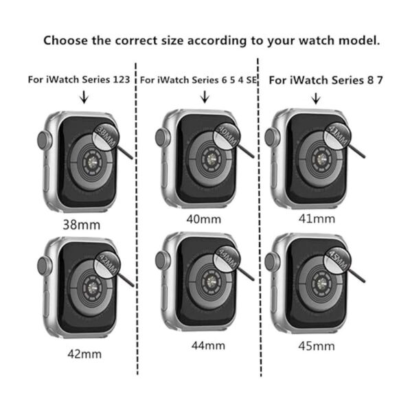 Paquete de 3 correas compatibles con Apple Watch funda_3