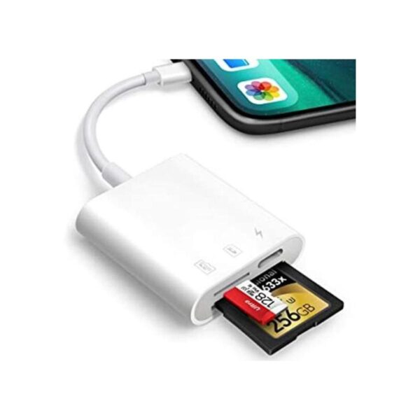 Oyuiasle Trail Lector de tarjetas SD para iPhone y iPad