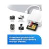 Oyuiasle Trail Lector de tarjetas SD para iPhone y iPad