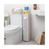 Aojezor Clóset esquinero pequeño para baño con puertas y_1