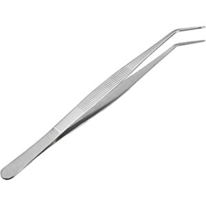 uxcell Pinzas de acero inoxidable de 10 pulgadas con punta_1