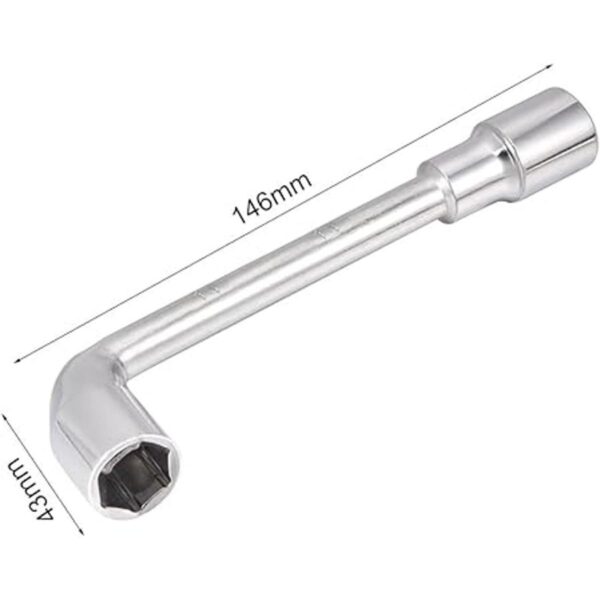 uxcell Llave de vaso hexagonal 0.551 in forma de L_2