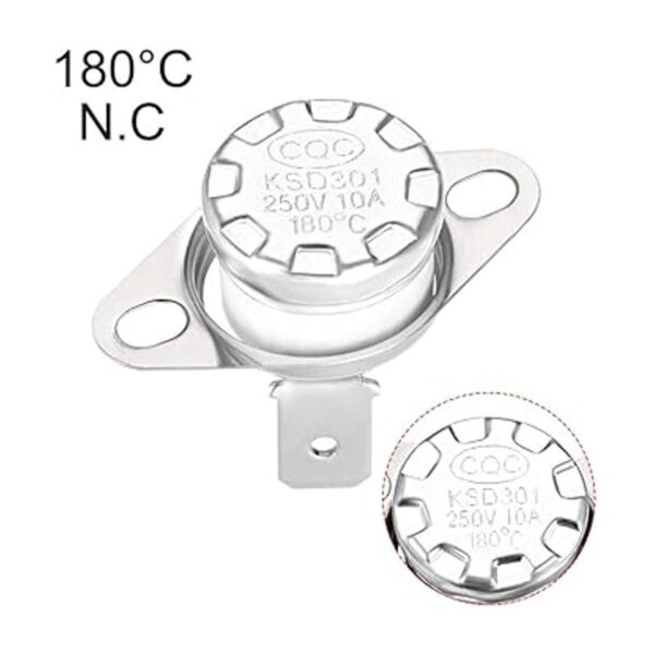 uxcell KSD301 Termostato 356.0 F356 F 10A Normalmente_4