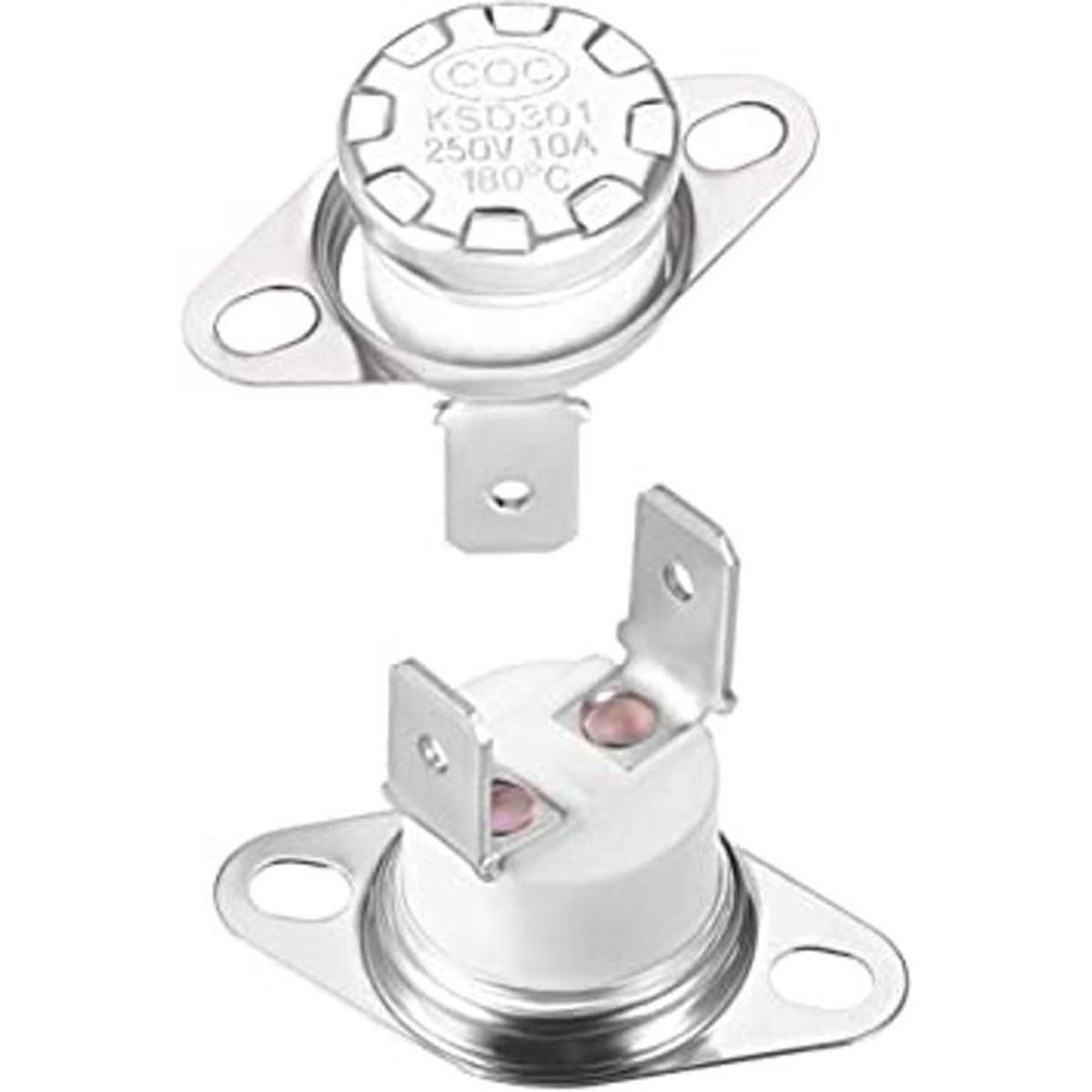 uxcell KSD301 Termostato 356.0 F356 F 10A Normalmente
