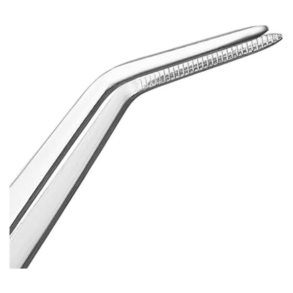 uxcell Pinzas de acero inoxidable de 10 pulgadas con punta_3