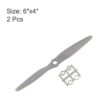 uxcell RC Hélices CW 6x4 pulgadas 2paletas para avión_2