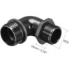 uxcell M25 Cable de nailon IP68 90 grados resistente al_4