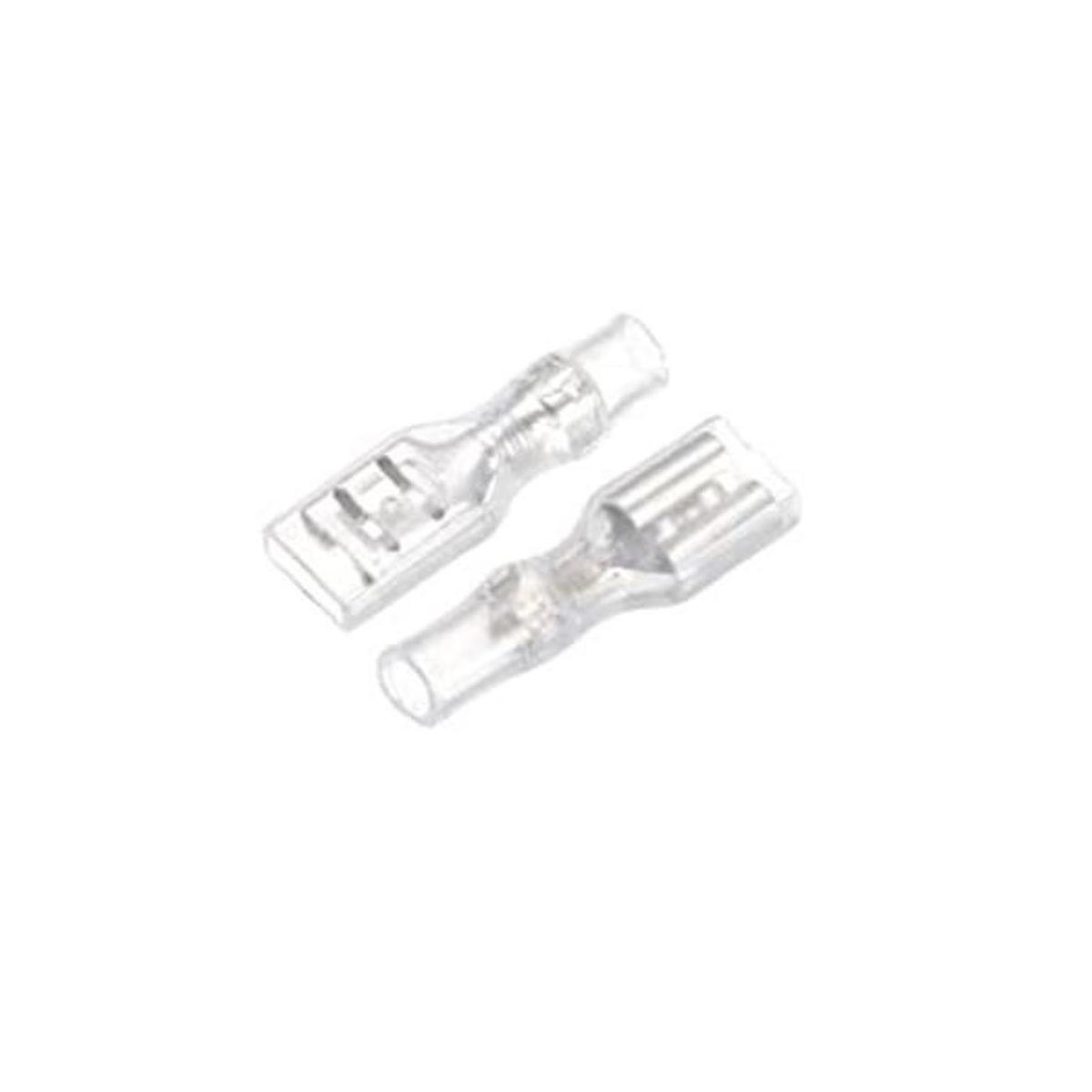 uxcell 100 terminales de cable de 0.189 in conector de