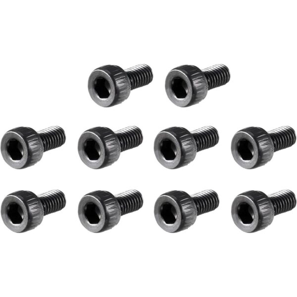 uxcell Tornillos hexagonales de acero de aleación M3 x_1
