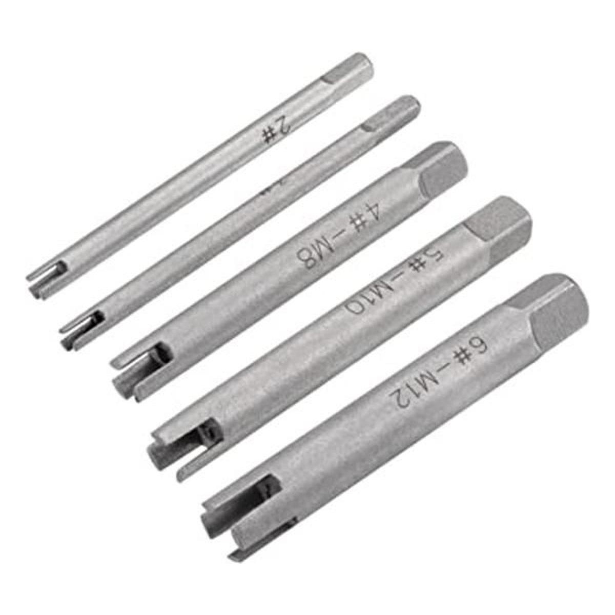 uxcell Juego de extractores de grifo M5M12 81012