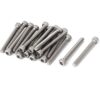 uxcell Tornillos de acero inoxidable 304 de 4 a 15.7 x_1