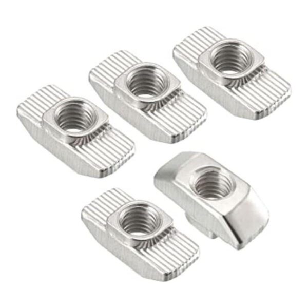 uxcell Tuercas de ranura en T deslizantes M6 medio rollo_1
