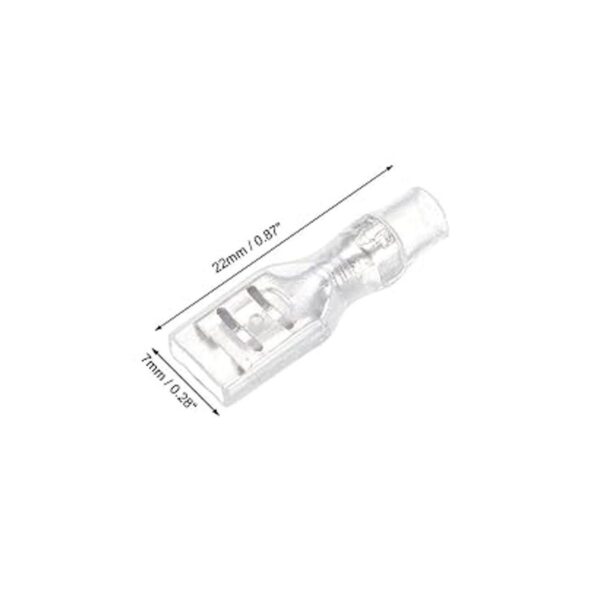 uxcell 100 terminales de cable de 0.189 in conector de_3