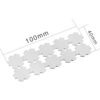Uxcell 280350mA 1W LED Chip Bombilla COB Luz Perlas Blanco_2