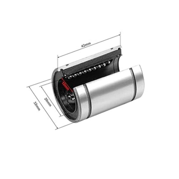 uxcell LM20UUOP rodamientos lineales de bolas tipo_2