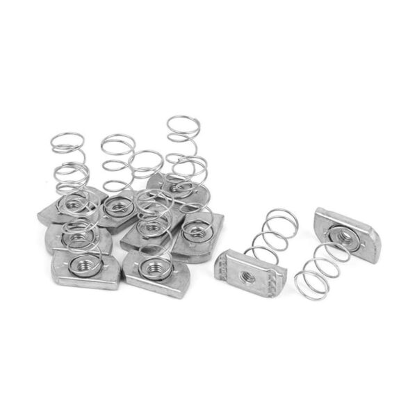Uxcell M8 x 6 mm tipo Unistrut Zinc Plated de largo_1