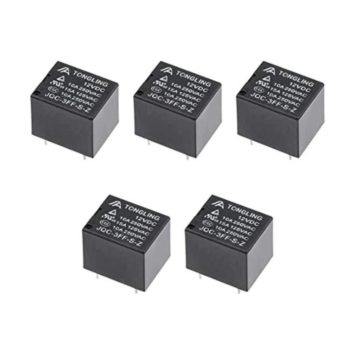 uxcell DC 12V24V Bobina SPST 48Pin PCB Relé de