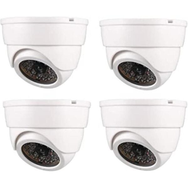 uxcell Falso cámara de seguridad simulada domo CCTV con_1