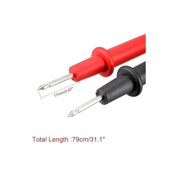 uxcell Cables de prueba para multímetro con pinzas de_3