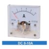 uxcell 85C1 Medidor analógico de corriente CC 2 A_2