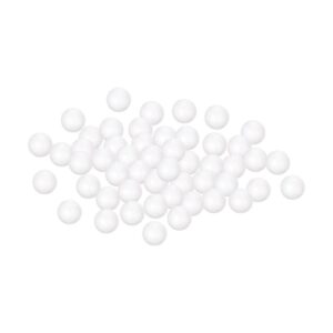 uxcell 100 bolas de espuma de poliestireno blanco de 0.8
