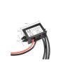 uxcell convertidor de voltaje impermeable regulador paso a_3