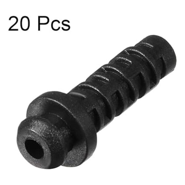 uxcell 20 piezas 0.118 in diámetro interior PVC cable de_2