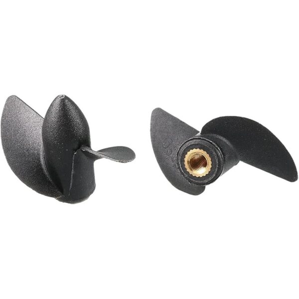 Uxcell 1 par M4 x 35 x 25 mm izquierdo derecho 2vane_1