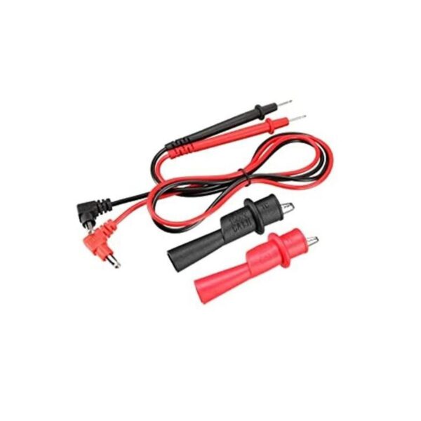 uxcell Cables de prueba para multímetro con pinzas de_1