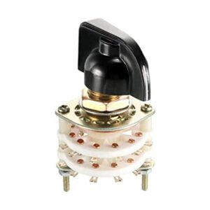 uxcell 2P6T selector de interruptor rotativo de 2 polos 6_1