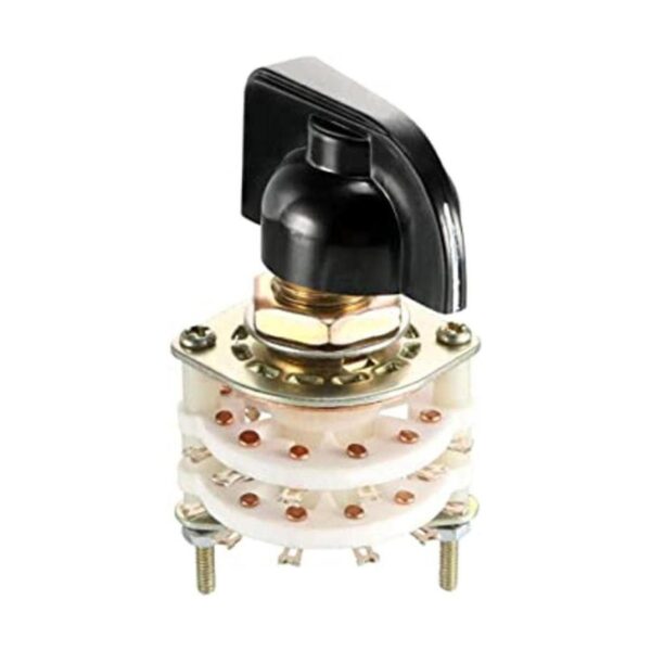 uxcell 2P6T selector de interruptor rotativo de 2 polos 6_1