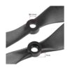 uxcell RC Propellers CW CCW 1147 11x4.7 pulgadas 2Vane_3