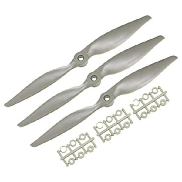 uxcell RC Hélices CW 10.0 x 5.0 in 2 paletas para avión_1