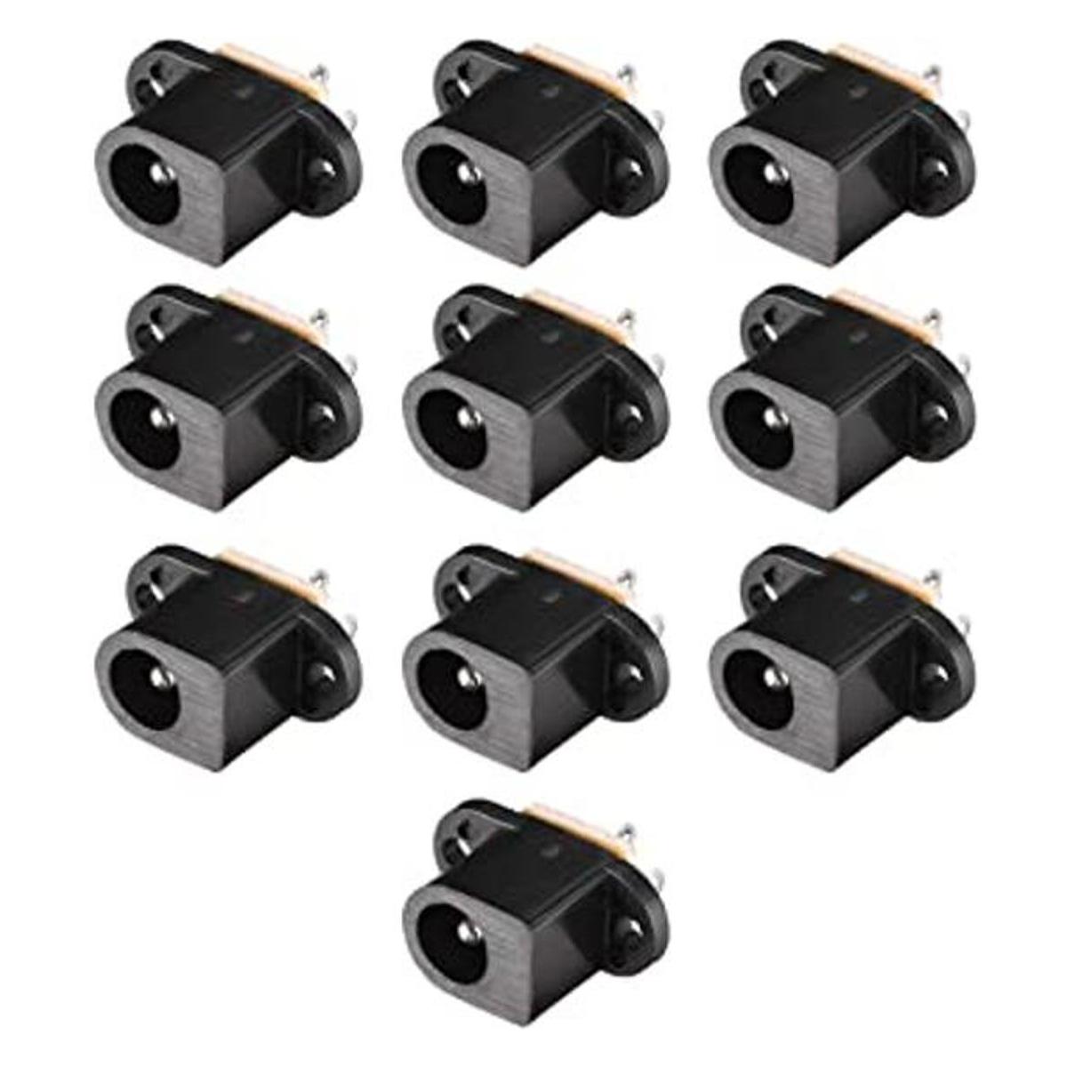 uxcell DC017 0.217 in x 0.079 in DC Power Jack Socket 3