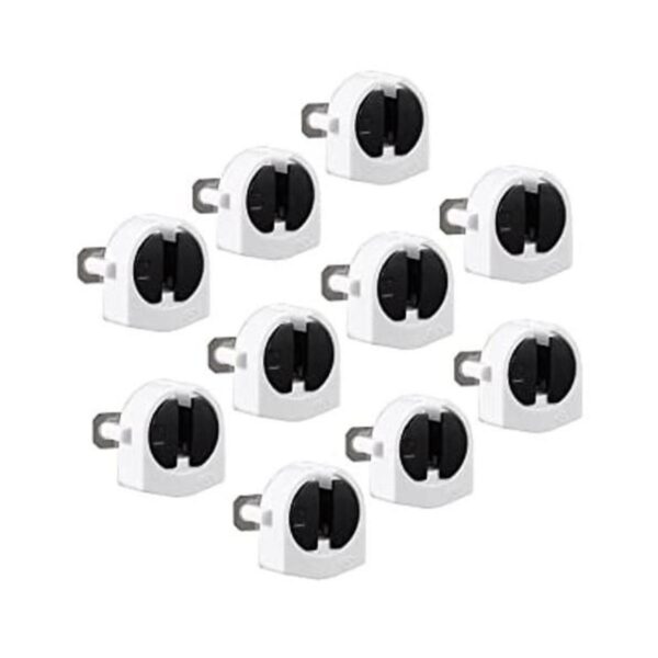 10pcs 2A F288A T5 Luz Socket G5 Base Fluorescente Lámpara_1