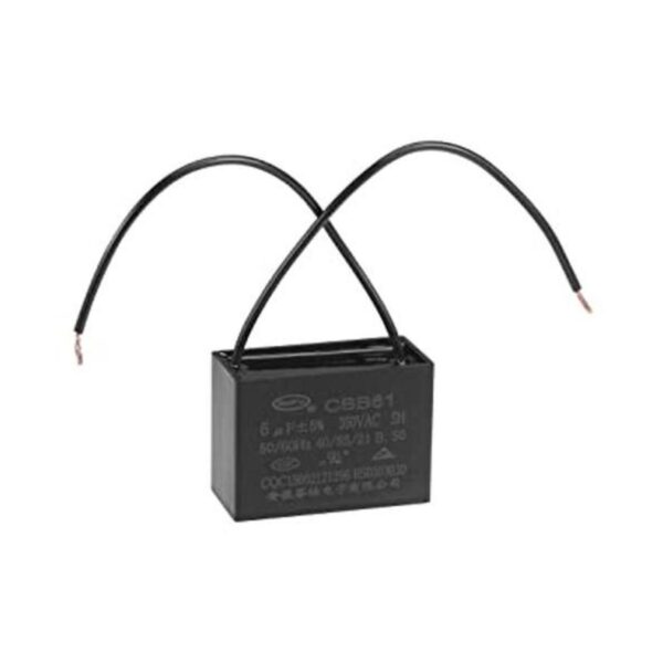 uxcell Condensador de ventilador de techo CBB61 6uF 350V_1