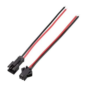 Uxcell 5 pares SM conector 2P 0.100 in paso EL cable_1
