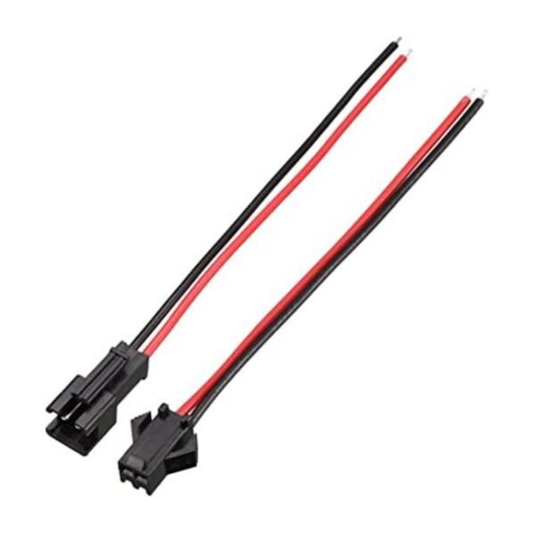 Uxcell 5 pares SM conector 2P 0.100 in paso EL cable_1