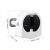 10pcs 2A F288A T5 Luz Socket G5 Base Fluorescente Lámpara_3