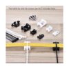 uxcell Soporte para alambre de nailon color negro_4
