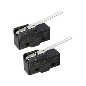 uxcell Z15GWB 1NO 1NC Palanca de bisagra larga 2_1