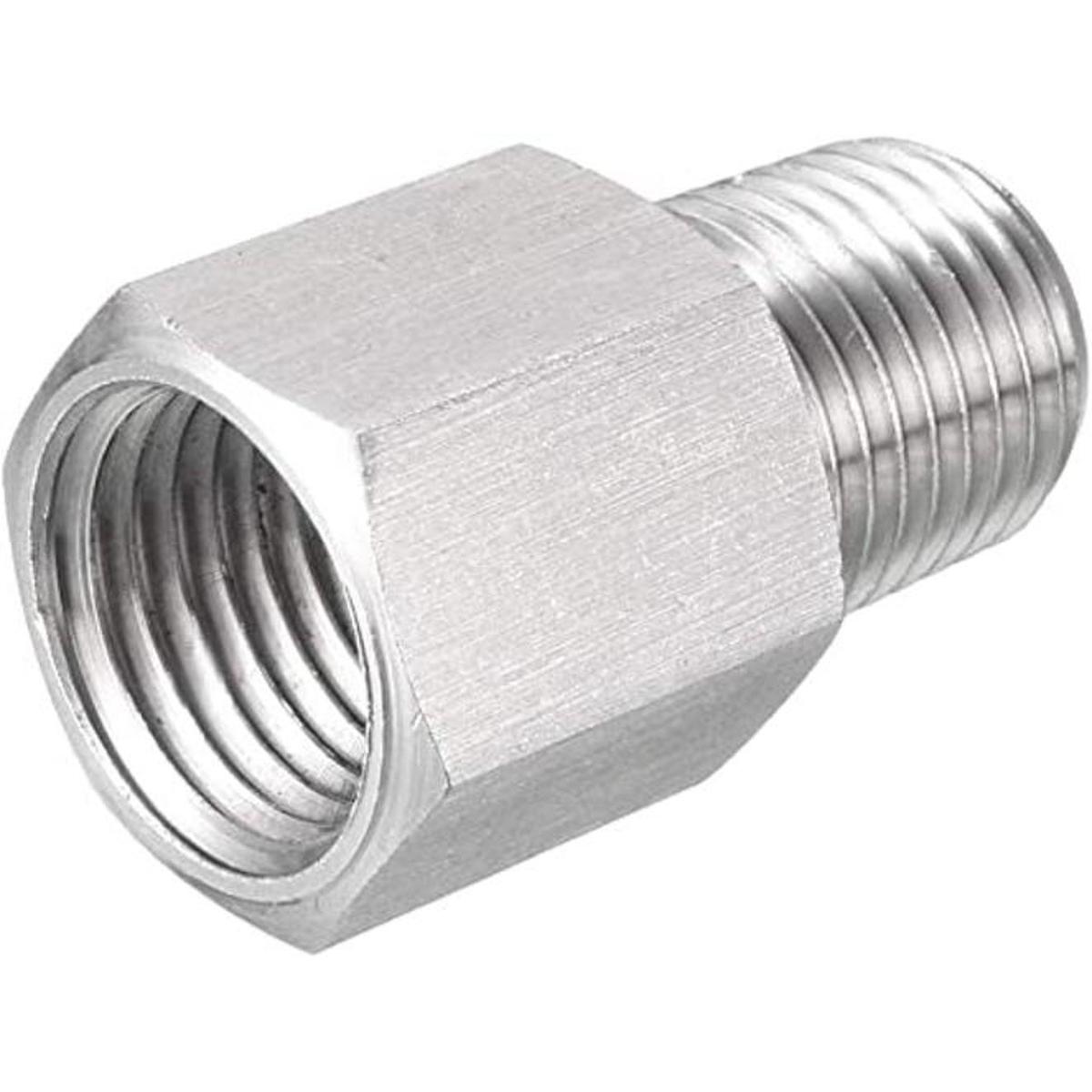uxcell Adaptador reductor para tubería 14 NPT macho a