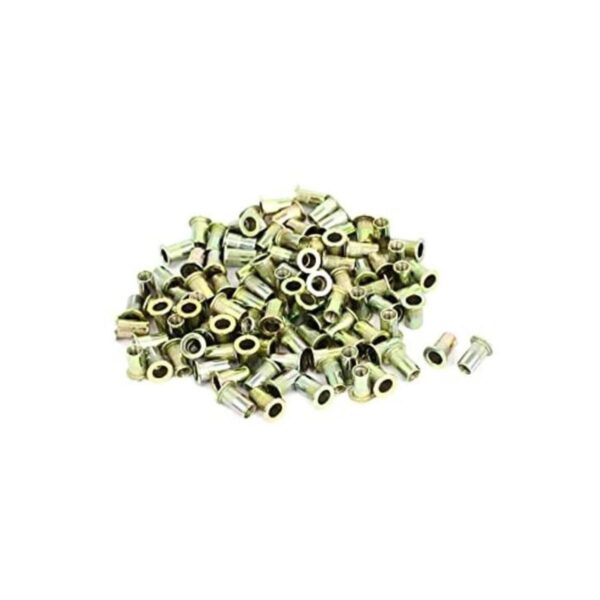 uxcell Tuercas de remache ciegas con cabeza avellanada M5_1