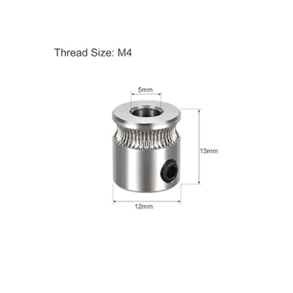 uxcell MK7 Drive Gear Direct Extruder Drive 0.197 in Bore_2